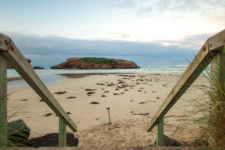 Beach near the Convent at Koroit.