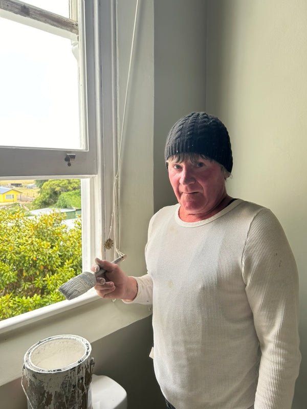 Chris is the Convent at Koroit painter. His careful work and attention to detail has played an integral part in restoring the Convent at Koroit.
