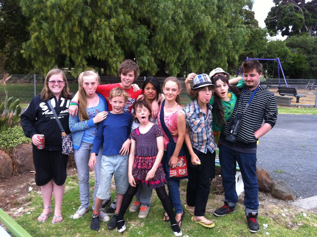 "Children in 2023, full of excitement and joy, participating in activities at The Lake School of Celtic Music, embodying the vibrant and lively spirit of the event."
