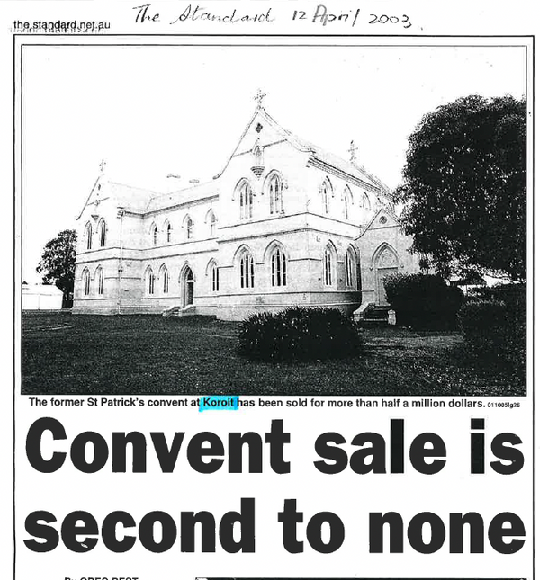 "The Convent was sold in 2003 for $650,000. The real estate company handling the sale reported receiving over 100 calls in a single weekend when the property was first listed, highlighting the high interest in this historic site."