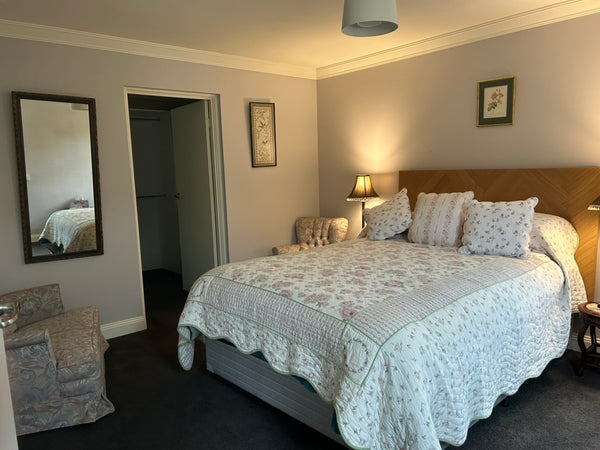 The Bed in the Garden room at the Convent at Koroit.