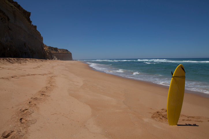 The great ocean road has many fabulous beaches in towns like Warrnambool, Killarney and Port Fairy.